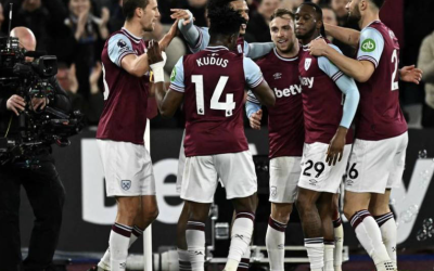 EL MEXICANO EDSON ÁLVAREZ Y WEST HAM HUNDEN AL LEICESTER EN LA LIGA PREMIER